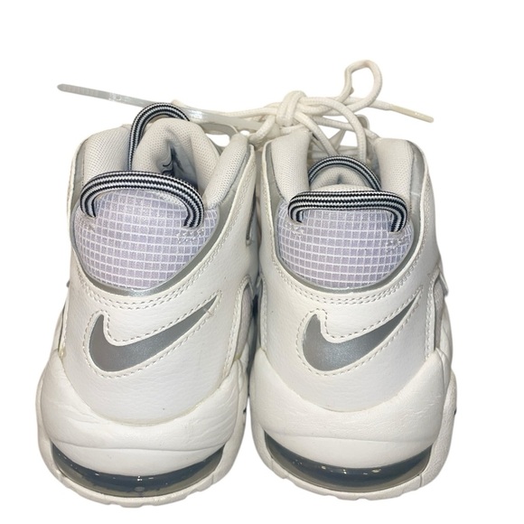 Nike Air More Uptempo White Sneakers - Picture 2 of 7